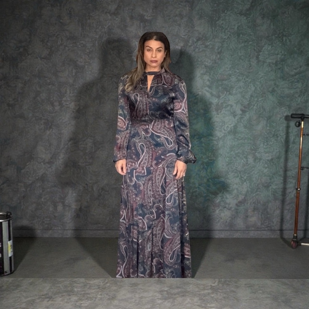 Beautiful not worn a long sleeve dress